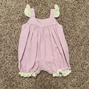 Royal Kidz purple/white romper